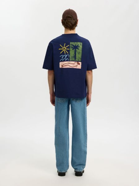 Bilde av SlhRelaxnorman license ss tee