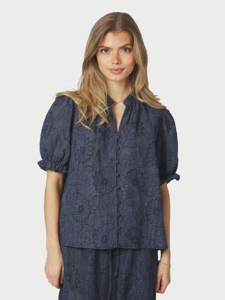 Bilde av Zika flower stripe blouse
