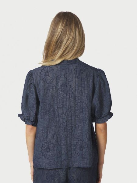 Bilde av Zika flower stripe blouse