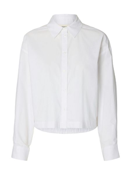Bilde av SLFDelia Relaxed LS Cropped Shirt B