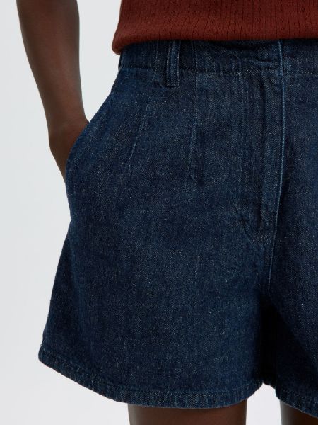 Bilde av SLFHanny HW Mini Denim Shorts