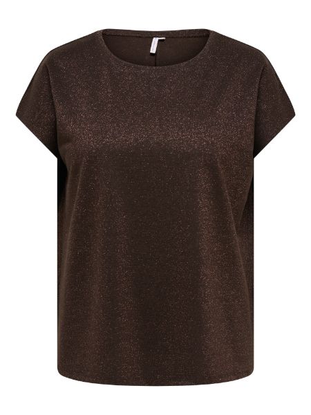 Bilde av CARMOSTER GLITTER S/S TOP JRS NOOS