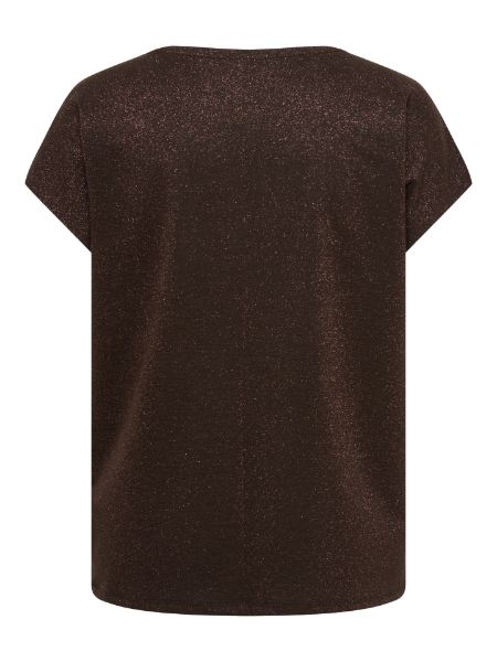 Bilde av CARMOSTER GLITTER S/S TOP JRS NOOS