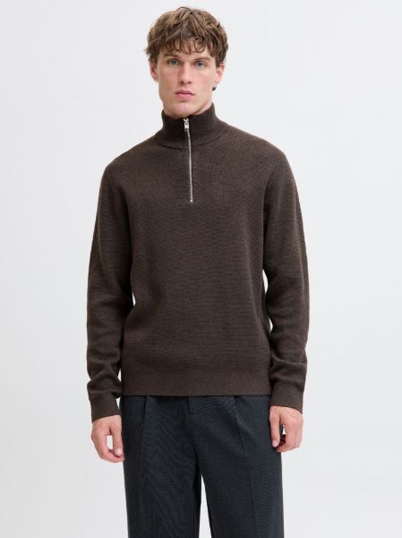 Bilde av JPRBLAMILANO STITCH KNIT HALF ZIP SN