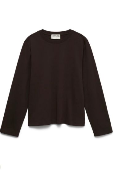 Bilde av AWNaima LS O-Neck Boxy T-shirt