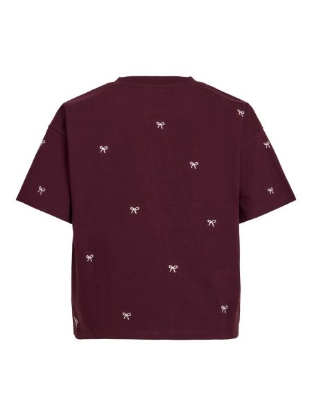 Bilde av VIMonie Bow o-Neck S/S T-Shirt/RN
