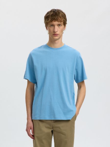 Bilde av SLMTaj Mid WGT Peach SS O-Neck Tee Noos