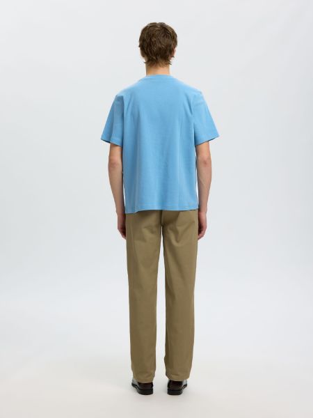 Bilde av SLMTaj Mid WGT Peach SS O-Neck Tee Noos