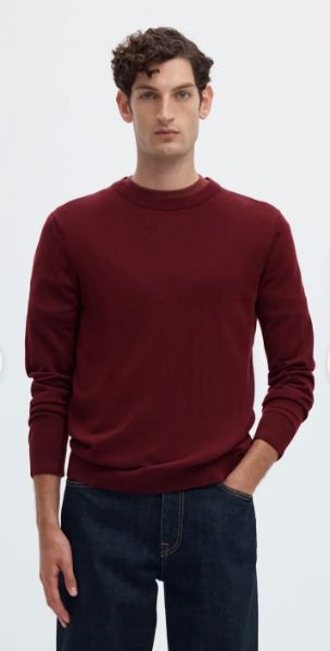 Bilde av SLMTRAY LS KNIT MERINO CREW NECK