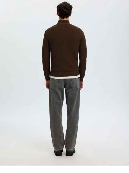 Bilde av SLMDane LS Knit Structure Half Zip Noos