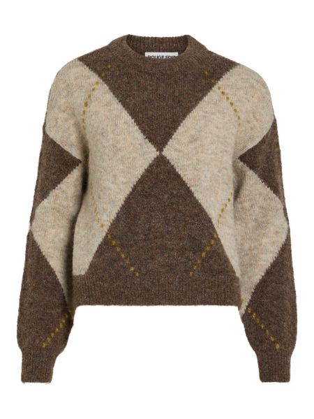 Bilde av ROUARGYLE L/S O-NECK KNIT