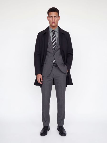 Bilde av JPRBLAParker Herringbone L/S shirt