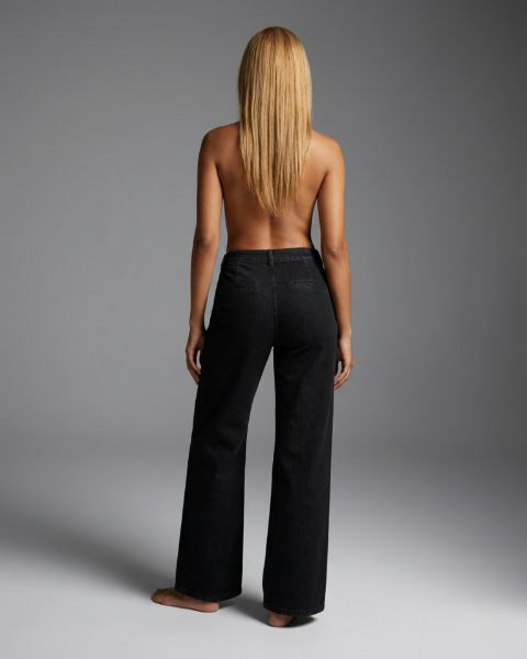 Bilde av Chinos flare denim jeans