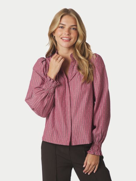 Bilde av Astrida Soft Stripe Stone Blouse