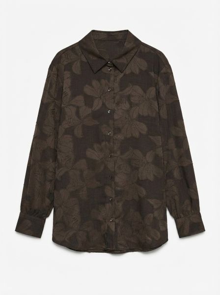 Bilde av VMEmbla jacquard ls shirt