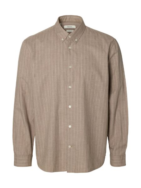 Bilde av SlmRegCole Jay melange ls shirt
