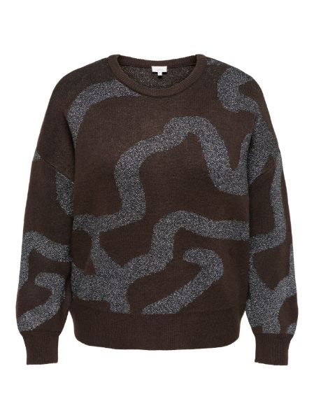 Bilde av CarRosie ls glitter o-neck knt