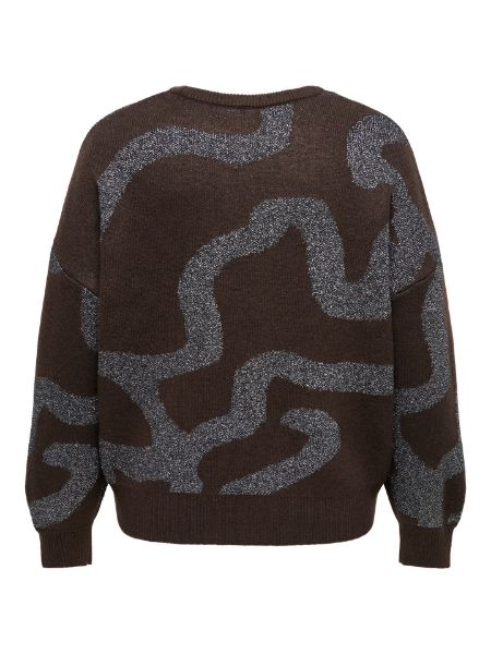 Bilde av CarRosie ls glitter o-neck knt