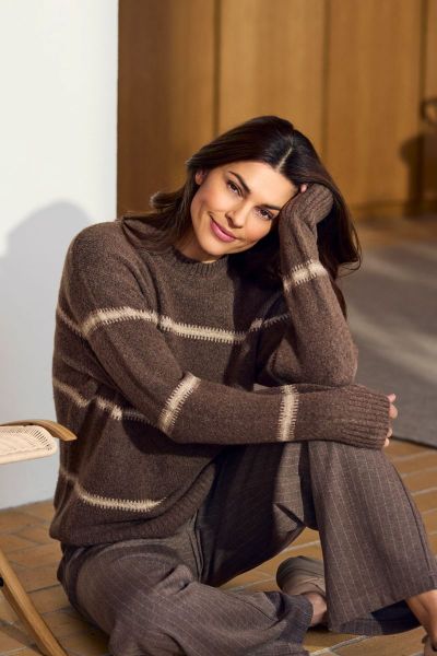 Bilde av Signature Pullover med striper
